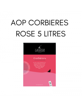 Rosé AOC Corbières 5L