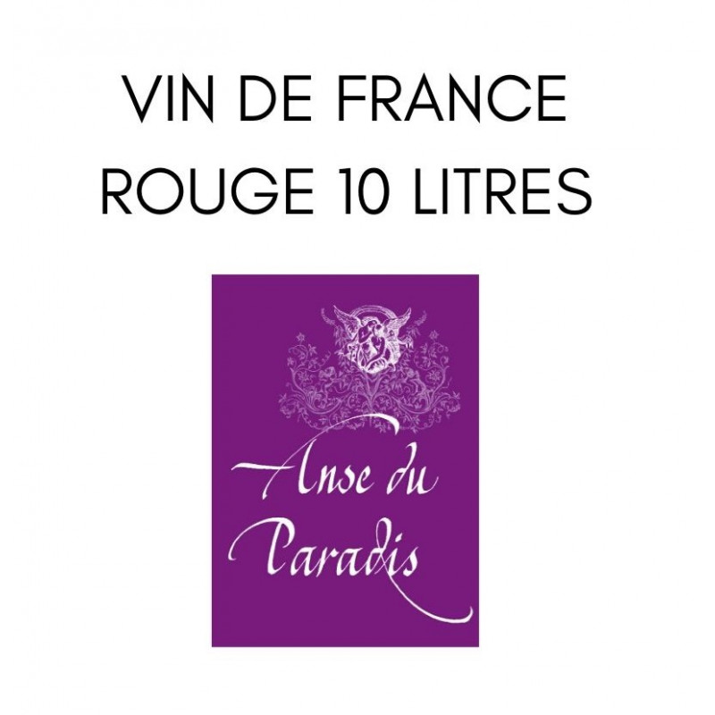 Rouge Vin de France 10L