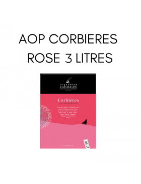 Rosé AOC Corbières 3L